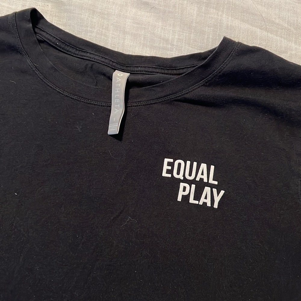 Athleta Equal Play Crop Tee - Picture 3 of 4